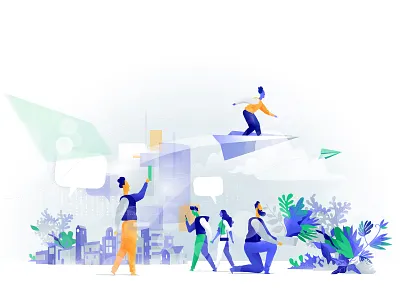 Wonderful World augmented reality city hurca lifestyle people technology