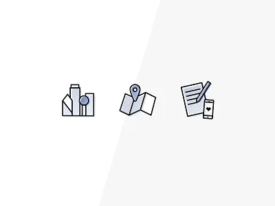rewardStyle Icons cute dallas happy icon line map notes phone pin simple skyline