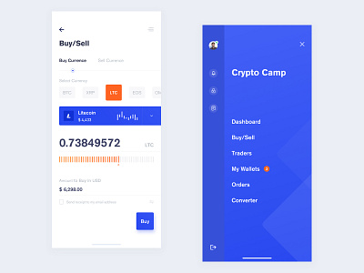 Digital currency application app app design blank card design fashion financial graph illustration interface lists mobile ui ux web web design
