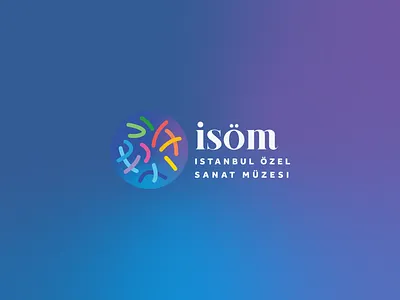 Istanbul Private Art Museum Logo art museum color lines logo colorful logo colourful logo istanbul logo museum logo sanat müzesi turkey