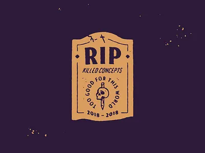 RIP branding design graphic design illustration logo vector