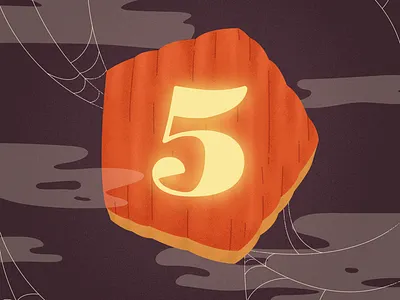 E5 Halloween element5 halloween illustration pumpkin spider web spooky