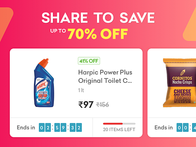 Group Buying android app application bachat card cart categories clean delivery design ecommerce grocery grofers illustration minimal shop typography ui ux vector
