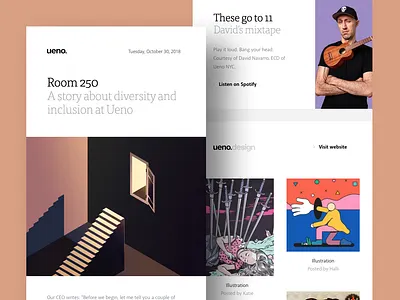 Ueno Newsletter : Oct 30th 2018 newsletter ueno