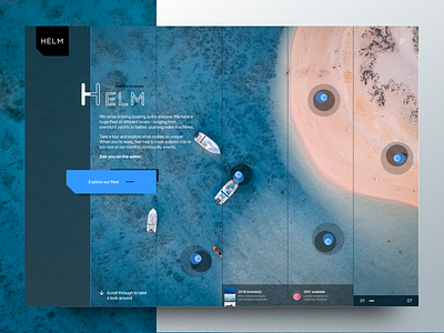 Splash / landing design grid interface invision studio landing page layout splash screen studio ui ux web web design
