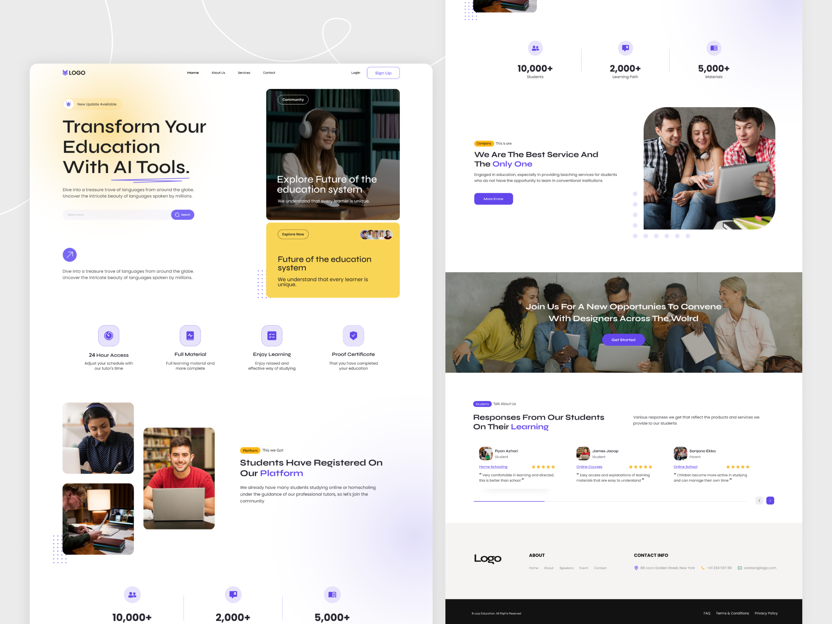 Example of Website Design