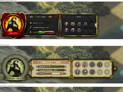 Stardock Sorcerer King UI concept game inteface ui