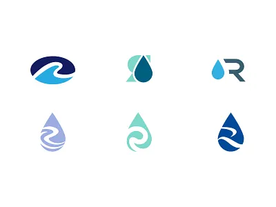 R Water Drops droplet hydration letter r r water water drop