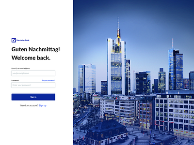Dribbble fintech germany log in webapp
