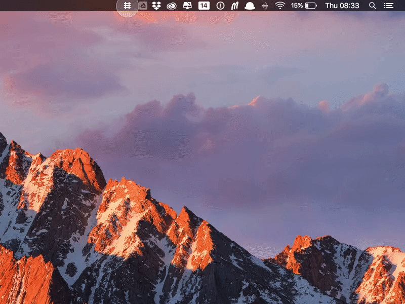 Thought Train app animation applet background clean interactions mac app menu bar notes os principle productivity prototype simple simple clean interface tasks thought train toolbar