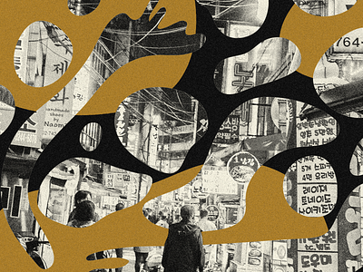 Abstract Travel abstract art collage collage art illustration travel