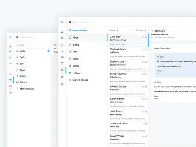 CRM & Project/Team Management animation app blue clean dashboard design logo typography ui ux