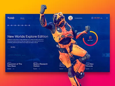 Gamification - Seasons concept design gamification ui ux web webdesign