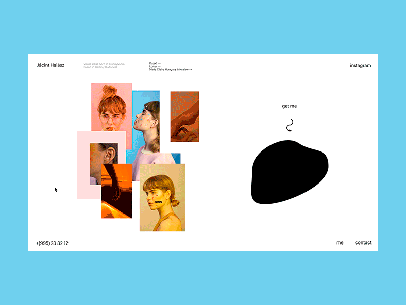 Example of Jácint Halász — Personal Website