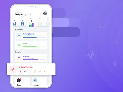 Dashboard / Ladder dashboard ios iphone mobile smartphone ui user interface ux