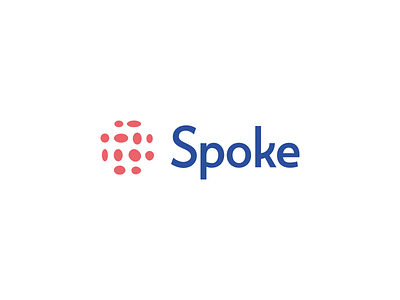 Spoke re-branded! ai brand branding design illustration logo re branding re design rebranding simple startup tech typography