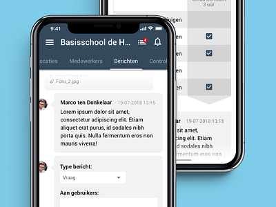 PWA - App for cleaning company android app app design chat cleaning design interface ios iphone message mobile redesign sketch ui user experience user interface ux web design webdesign website