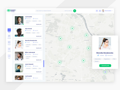 Find m8 dashboard dashboard design find mate list map panel photoshop profiles ui users webdesign