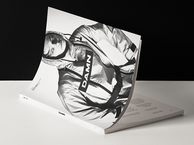 DAMN Mag | Autumn Winter 2018 Edition branding design flat graphic design identity illustration lettering logo magazine magazine cover typography