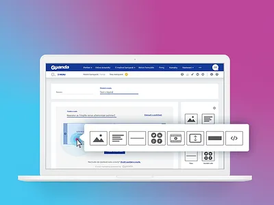 UI/UX E-mail marketing tool design email marketing tool ui ux webdesign