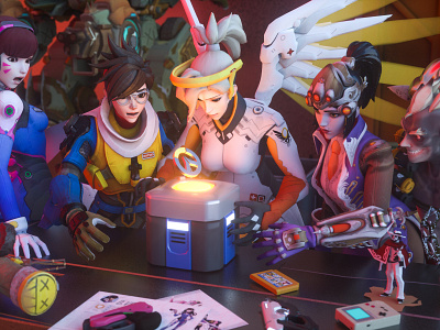 Overwatch c4d oc ps
