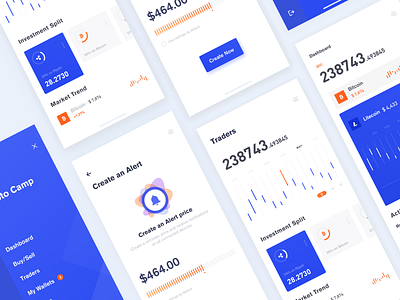 Digital currency application app app design blank card design financial icon illustration lists mobile ui ux web web design