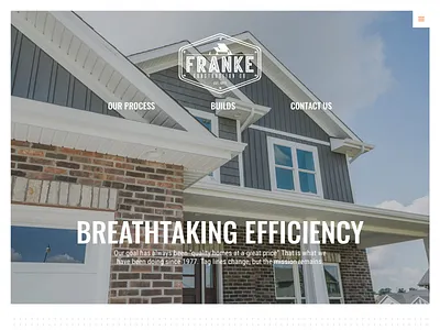 Frake Construction construction layout ui website