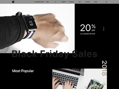Nyloon_Black Friday — WIP ui ux web design