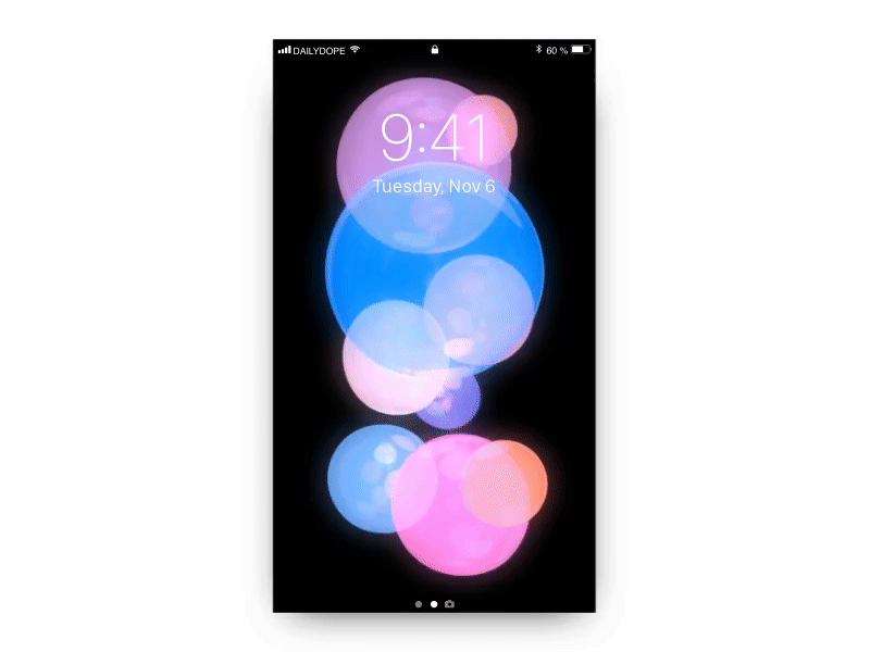 NYRWP | 004 ball bubble download free freebie hello illustration pure wallpaper