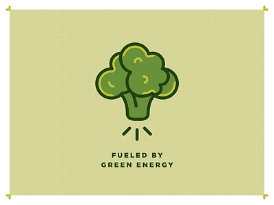 Funny: Green energy bold design broccoli illustration fueled by green energy funny funny tshirt green green energy illustration kawaii t shirt design vegan vegetarian veggies