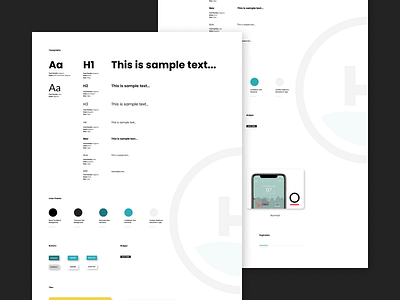 Atomic Design System Preview apple tv atomic design brand business design system figma ui