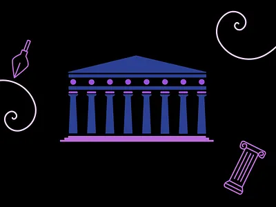 A Design community in Athens athens community design figma greece icon illustration vector