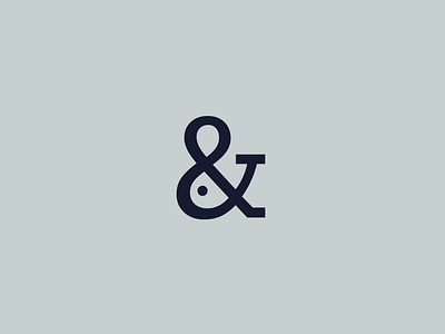 Fish&Chips - Visual Brand - 2016 abstract ampersand fish gestalt logo logotype mark minimalism monogram negative space simple