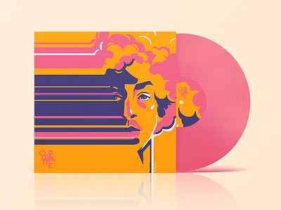 Out of Place - Upcoming album art album art austin design illustration mockup music musician portrait record cover vector vector art vinyl vinyl record