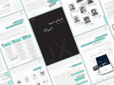 Tiara Company Profile branding branding design company company branding company profile design designer minimal branding print print design tiara ux