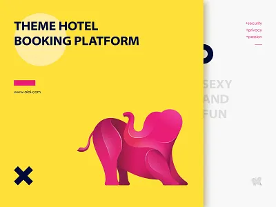 The elephant illustrations