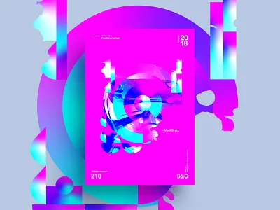 –ModGrad. | 210 color design freelance illustration poster swiss texture