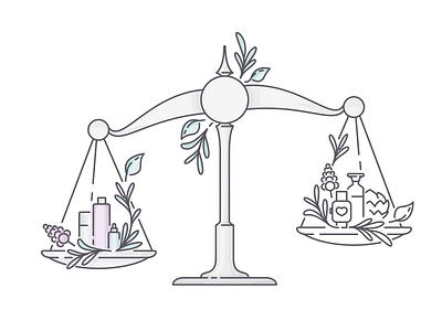 Illustration for website design illustration web
