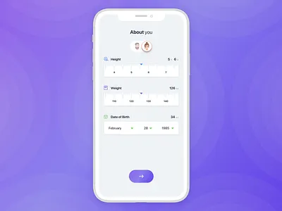 👽 Onboarding #1 / Ladder clean form form ui ios iphone minimal mobile modern onboard onboarding onboarding flow onboarding screen onboarding screens onboarding ui profile profile builder ui user experience user interface ux