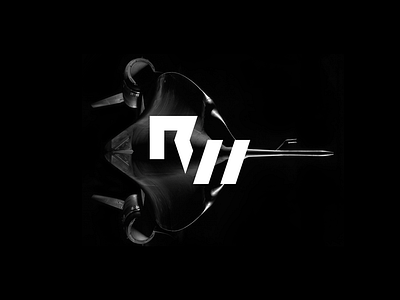 Space Concept black logo sharp space type