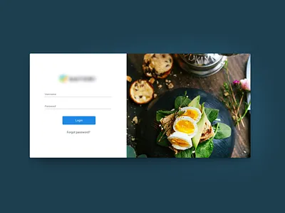 Login Concept login login form ui elements uid uidesign unsplash web app web app design web design