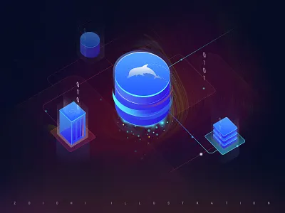 RDS Illustration for 163yun cloud illustration rds web