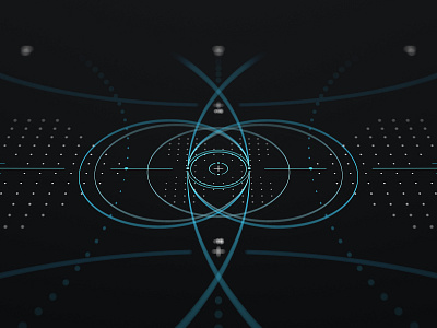 Primary Flight Display cyberpunk design fui graphic monitor graphics screen ui