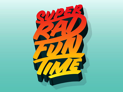 SRFT design graphic design letterform lettering skateboarding type typography vector