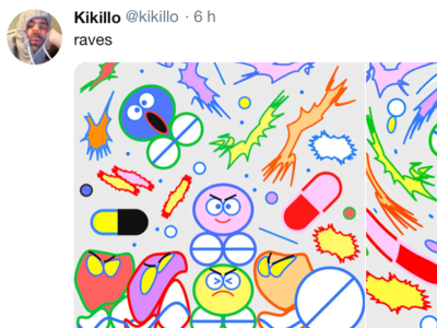 FOLLOW ME ON TWITTER clean clothing color cute fashion illustration kikillo rave streetwear