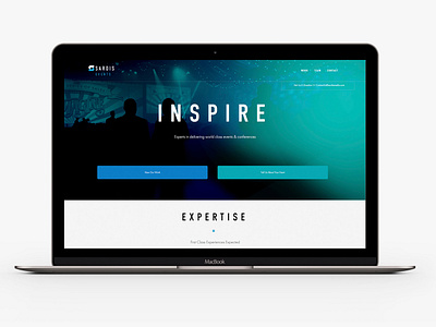 Sardis Events Website Design av event events production company website design