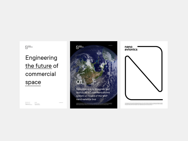 NanoAvionics aviation branding cosmos icon logo mark mark icon symbol nano satelite space symbol