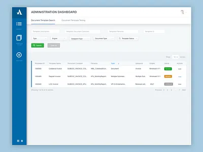AmWINS Admin Utility Dashboard dashboard product design ui uidesign ux