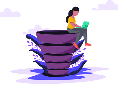 Funnel Illustration