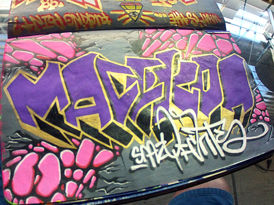 #INKTOBER Day 28: Snazy Fonts ekon graffiti ink inktober inktober2018 mace macekon sf sketchbook snazy fonts typograffiti